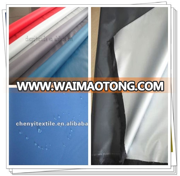 Quick deliver time waterproof 100% polyester taffeta fabric